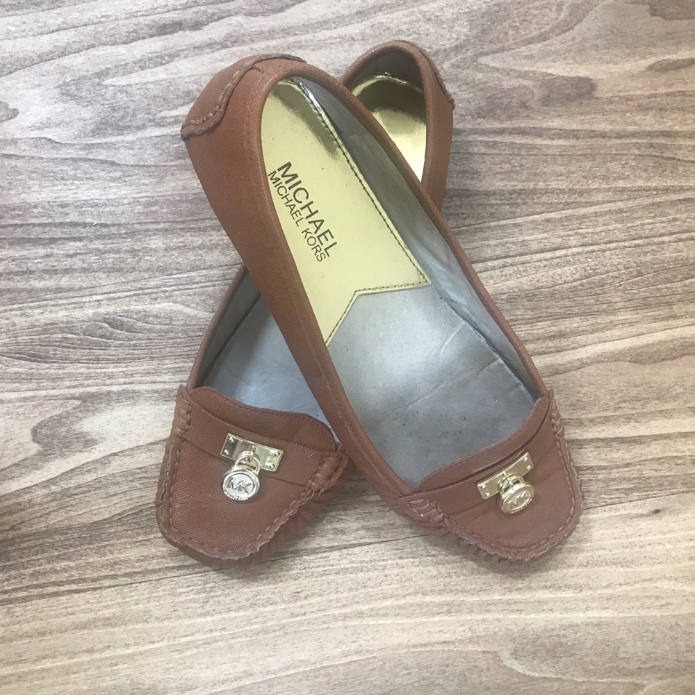 Michael Kors Leather Loafers